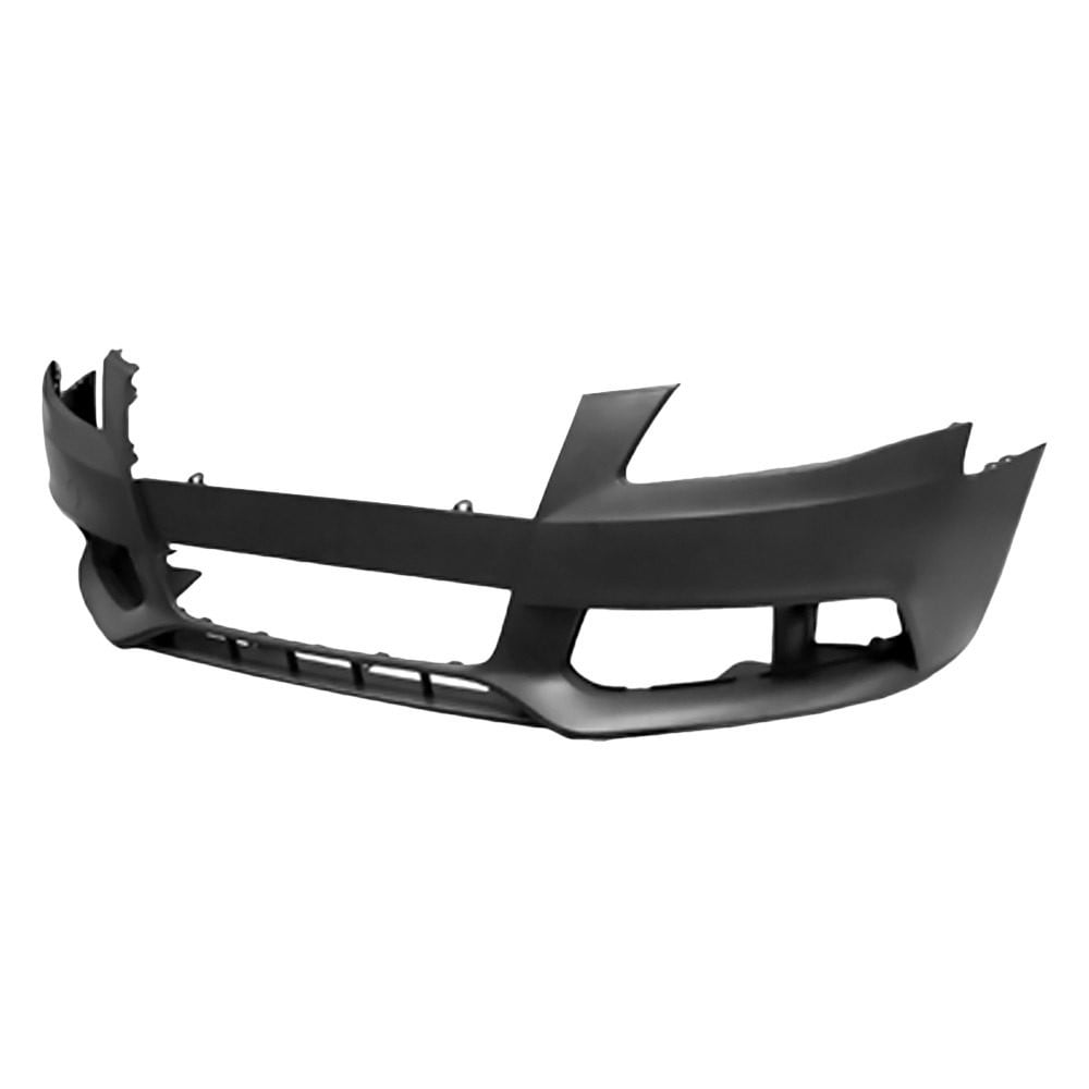 SHE0018B-87Q-0 CAPA Front Prime Bumper Cover for 2009-2012 Audi A4 Sedan & Wagon