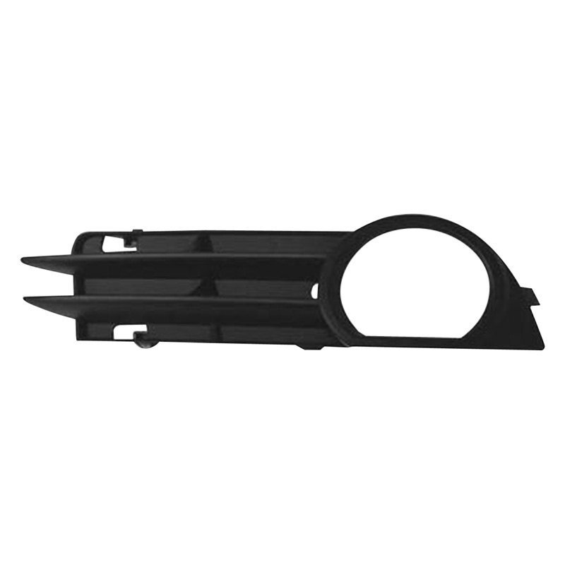 SHE0024E-95-1 Left Hand Front Bumper Insert for 2006-2009 Audi A3 - Matte Black