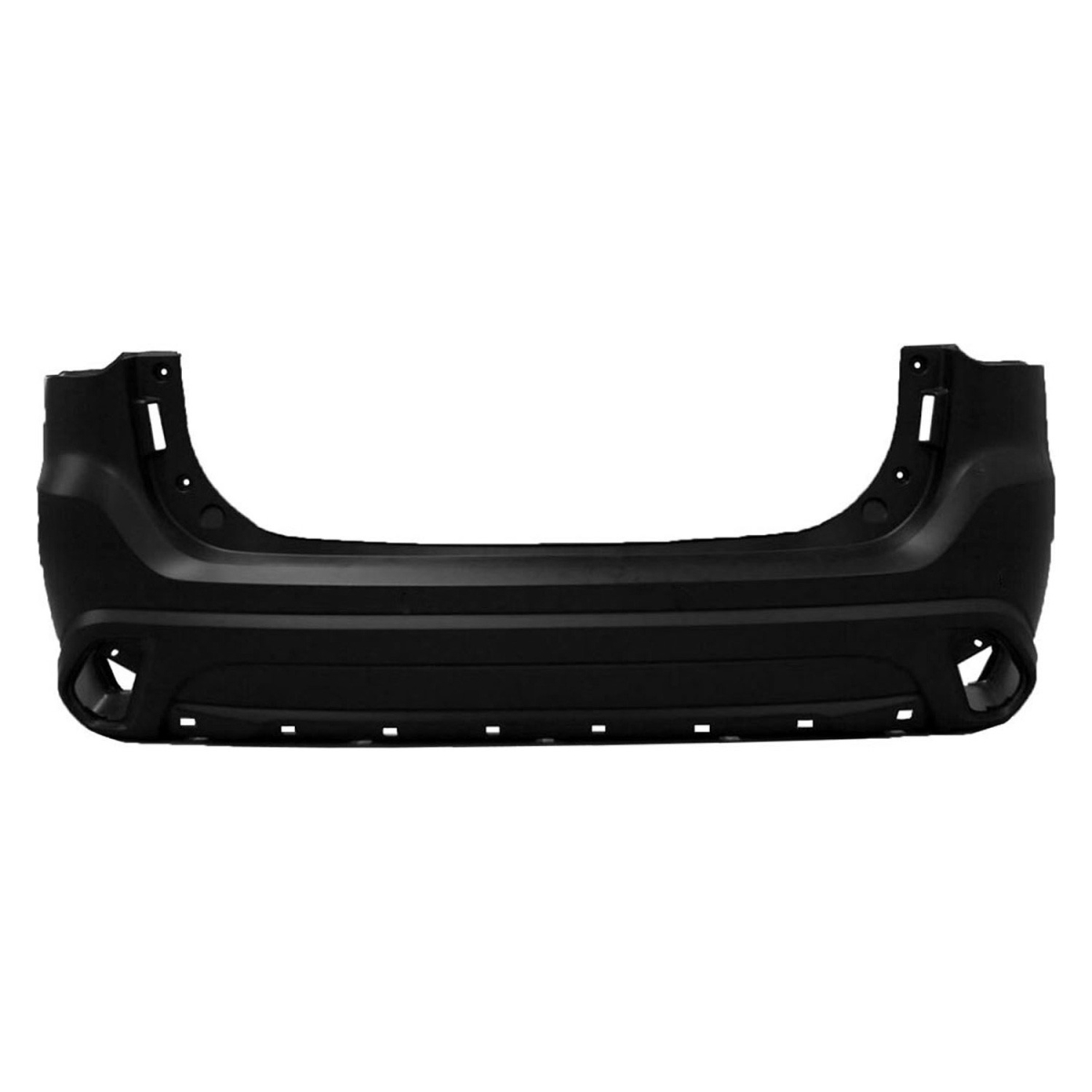 SHEMIOUTL18-89Q-0 CAPA Textured Prime Rear Lower Bumper Cover for 2018-Current Mitsubishi Outlander
