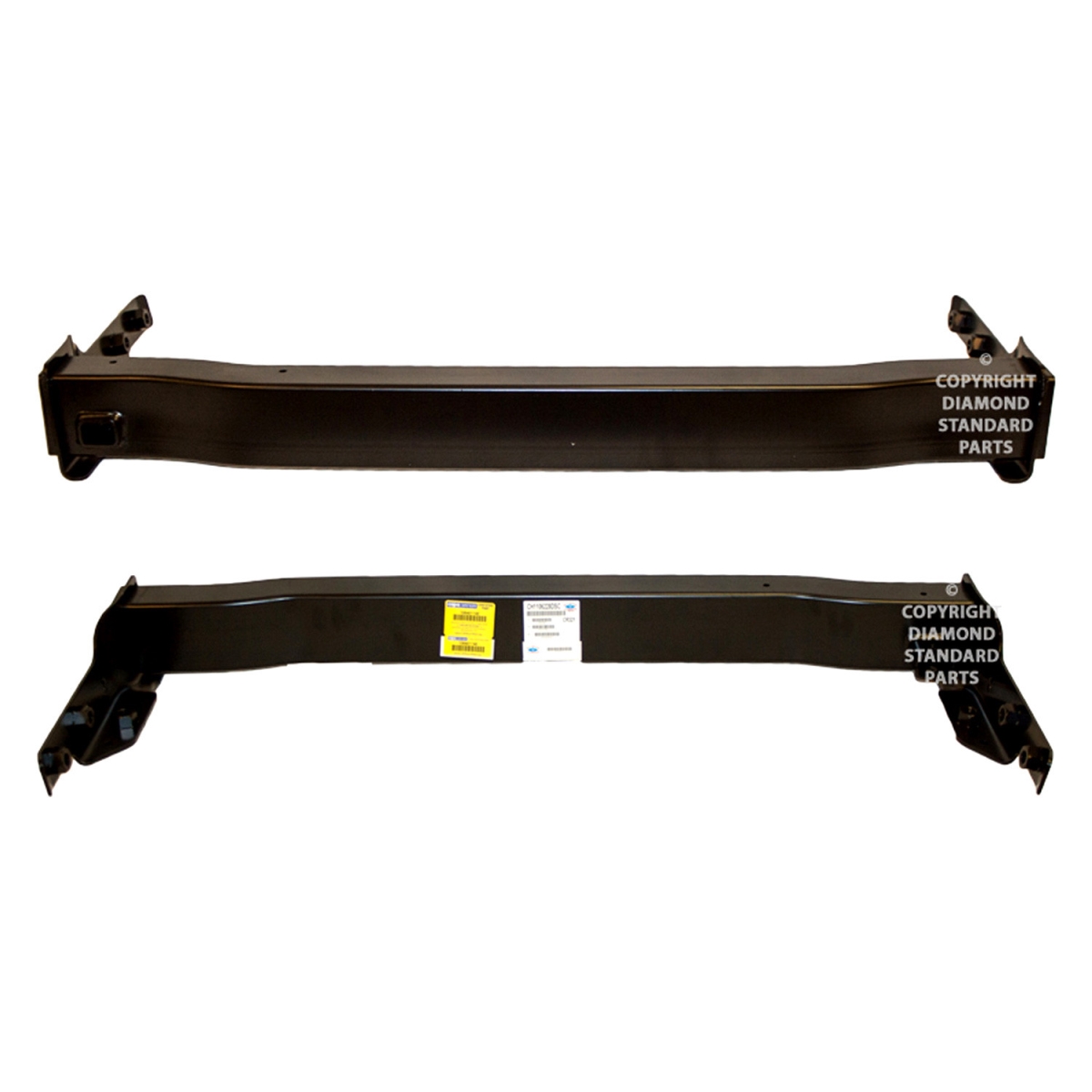 SHE033-83U Rear Reinforcement Bumper for 2017-Current Jeep Compass Trailhawk
