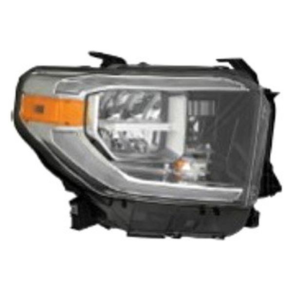 SHETOTUND18A-150-2 Right Hand Composite LED Headlamp Assembly for 2018-2021 Toyota Tundra