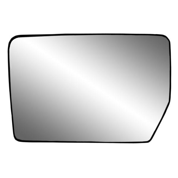 SHE579C-320GL Left Hand Outer Rear View Manual Glass Mirror for 2004-2010 Ford F-150