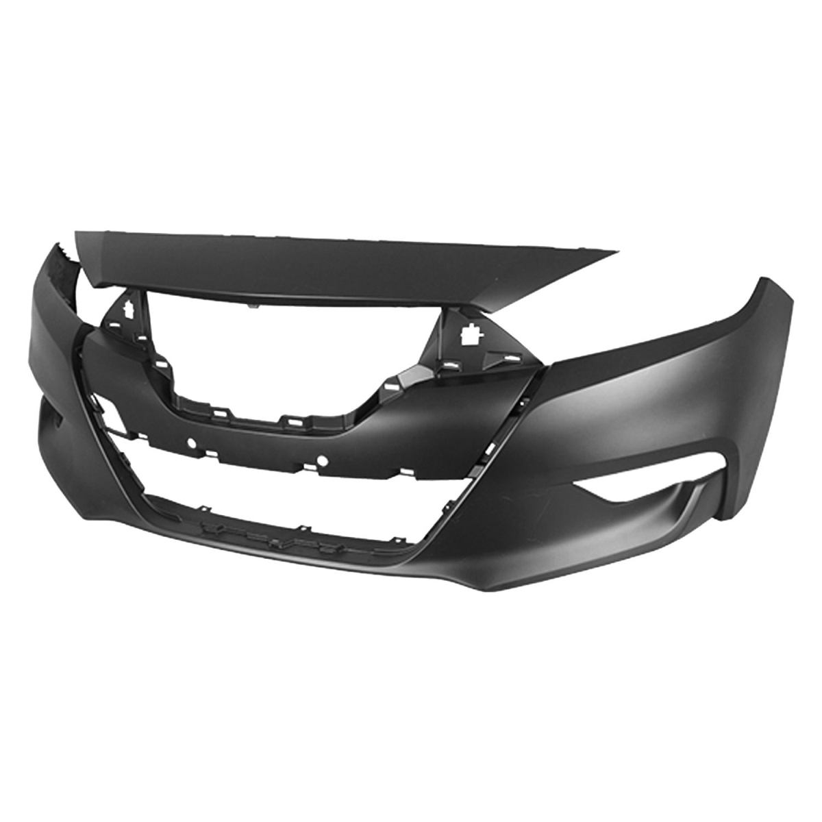SHE1633B-87Q-0 CAPA Front Prime Bumper Cover for 2016-2018 Nissan Maxima S