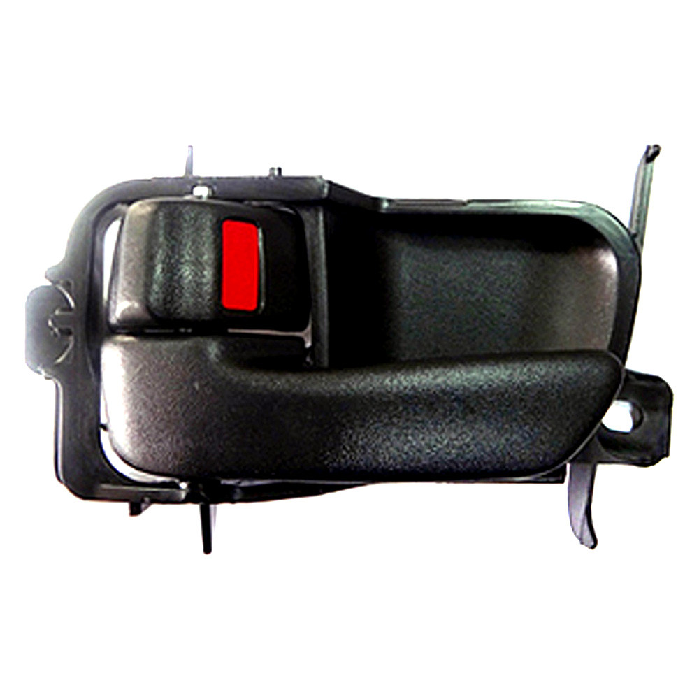 SHE8130-135B-1 Front Left Hand Door Handle for 1995-1999 Toyota Avalon - Black - Smooth ABS