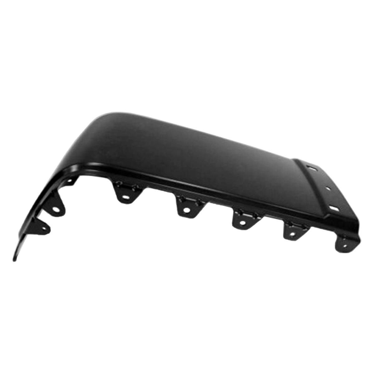SHE902-91AQR CAPA Rear Right Hand Outer Bumper Extension for 2009-2013 Chevrolet Silverado 1500 - Black