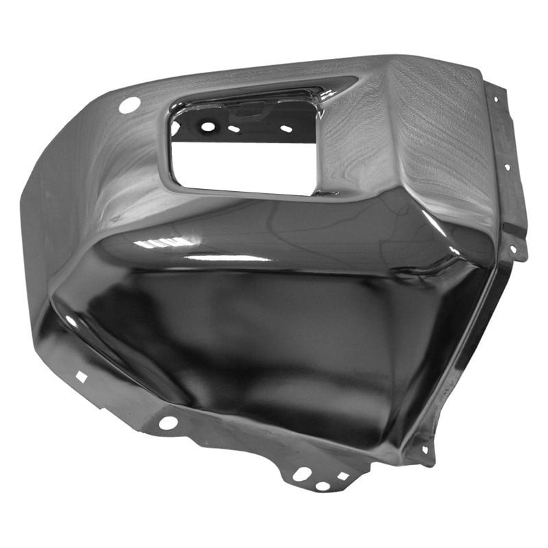 SHE8127C-90A-2 Right Hand Front Outer Bumper Extension for 2014-2021 Toyota Tundra Limited-SR5 - Chrome