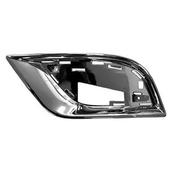 SHE088-95EL Left Hand Front Outer Bumper Insert for 2017-2020 Jeep Grand Cherokee Summit - Chrome