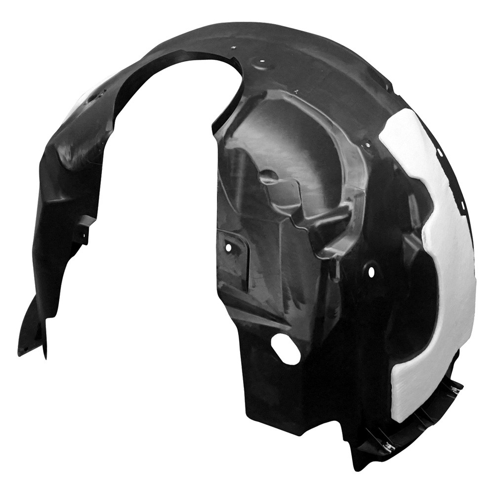 SHE411C-24L Left Front Fender Inner Panel for 2015-2018 Ford Edge Sport - 20 in. Wheels