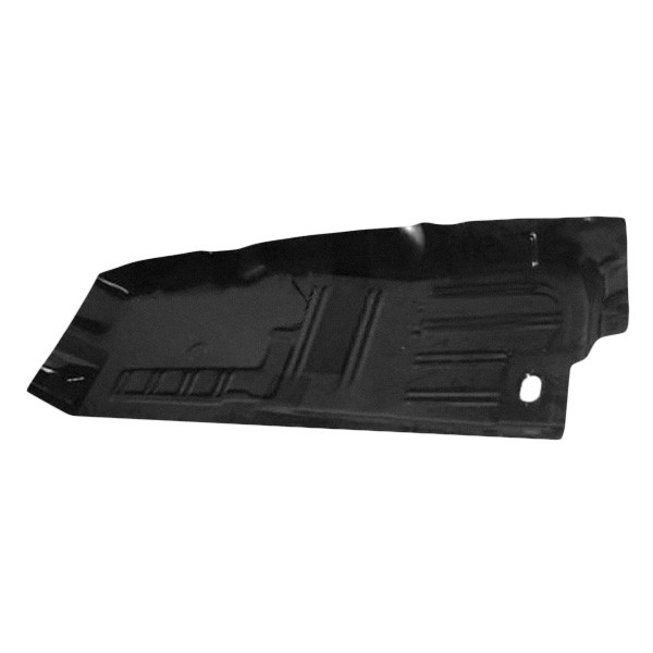 SHE469-46CL Left Hand Complete Floor Pan Half Patch for 1971-1973 Ford Mustang - 60 x 20 in.