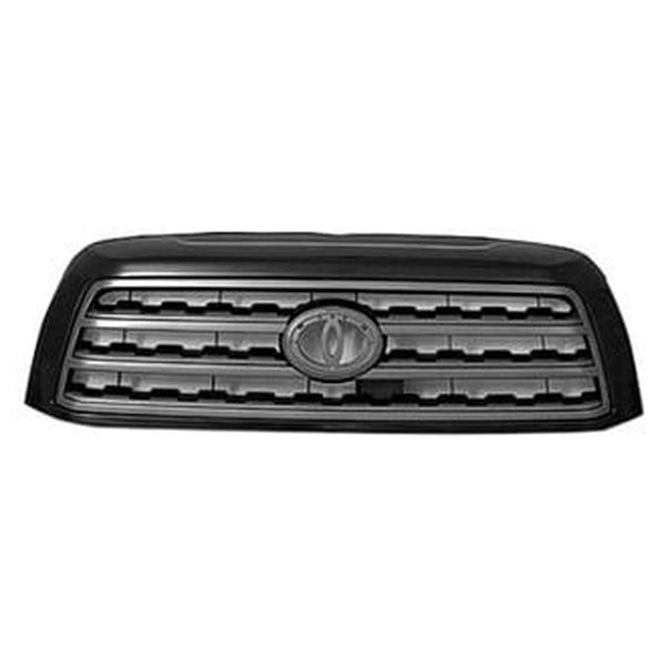 SHE8220-99A-0 Grille for 2008-2016 Toyota Sequoia SR5 - Black