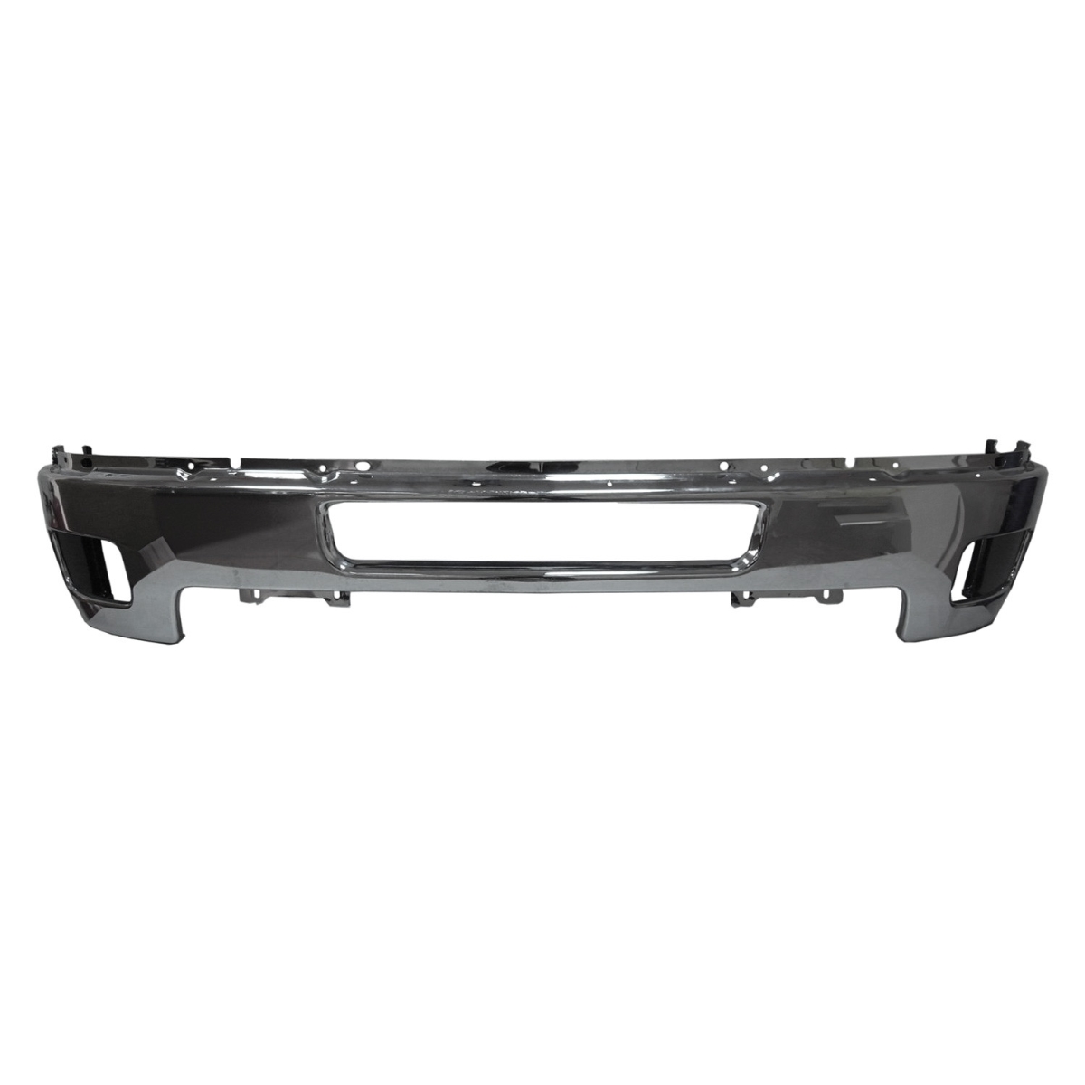 SHE902-90QU CAPA Front Bumper Face Bar for 2011-2014 Chevrolet Silverado 2500 HD - Chrome