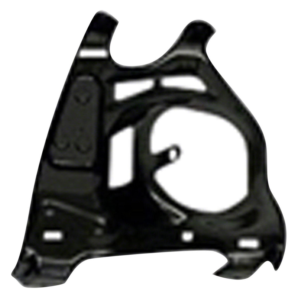 SHE8127-84BQ-1 CAPA Front Left Hand Bumper Arm Mounting Bracket for 2007-2013 Toyota Tundra