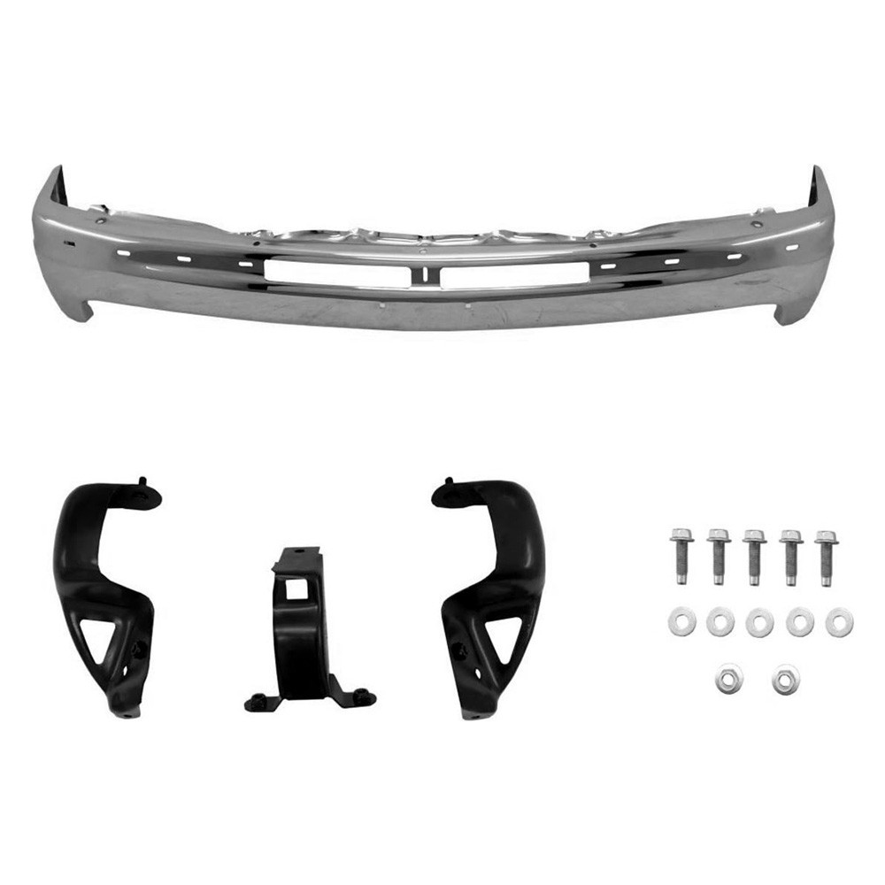 SHE901-90AU Front Bumper Assembly for 2000-2006 Chevrolet Tahoe-Suburban 1500-2500 - Chrome