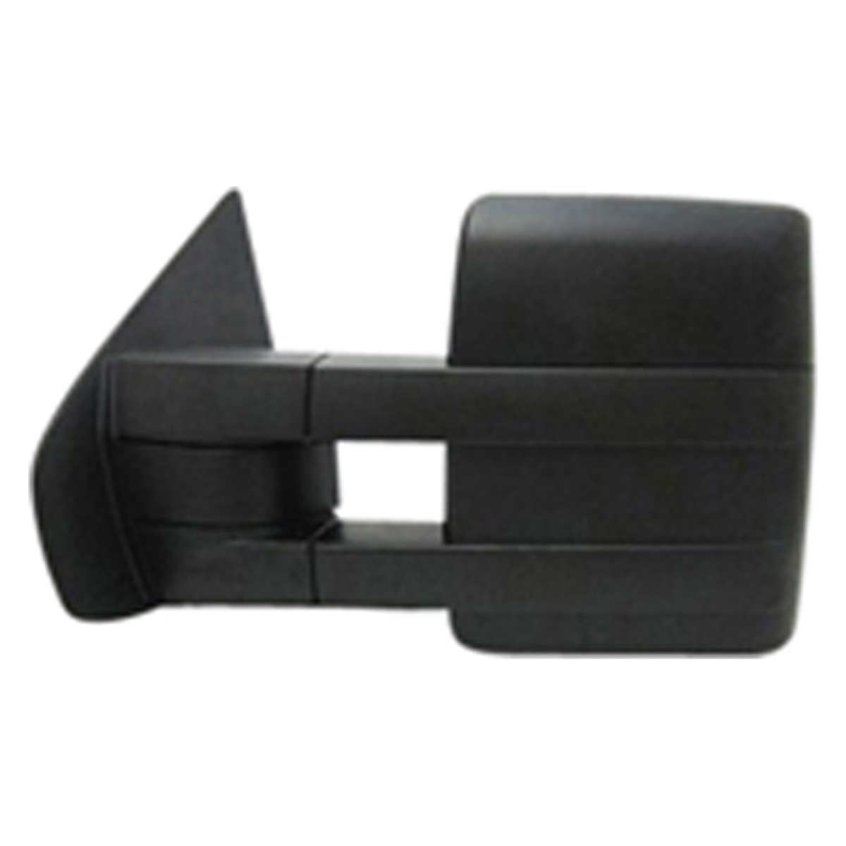 SHE579BB-300L Left Hand Outer Rear View Manual Mirror for 2004-2011 Ford F-150 - Textured Black