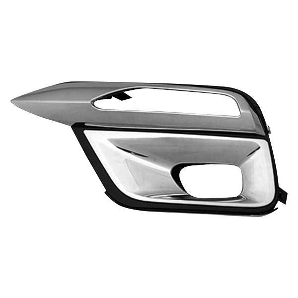 SHEINQX8015-95-1 Left Hand Front Bumper Insert Fog Lamp Bezel for 2015-2017 Infiniti QX80