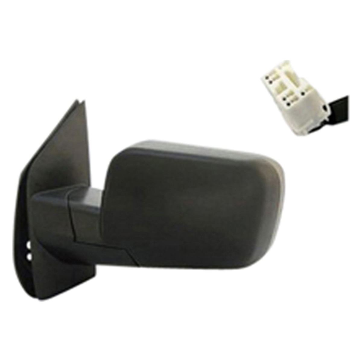SHE1653C-300-1 Left Hand Outer Rear View Power Mirror for 2006-2015 Nissan Titan SE