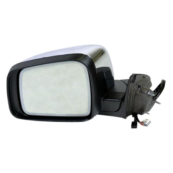 SHE088-300L Left Hand Outer Rear View Mirror for 2014-2017 Jeep Grand Cherokee - Chrome