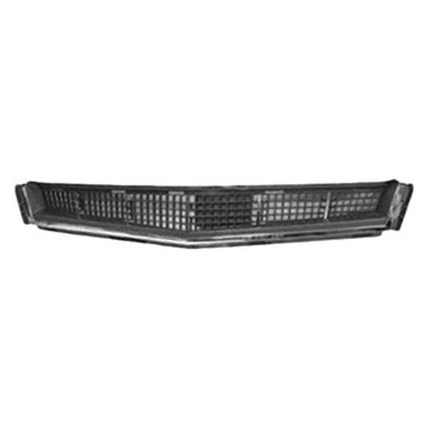 SHE674A-99B Front Bumper Grille for 2008-2011 Cadillac CTS Sedan - Chrome & Silver