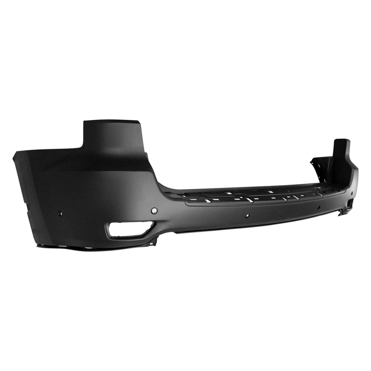 SHE088-89QU CAPA Rear Prime Bumper Cover for 2017-Current Jeep Grand Cherokee Summit - Limited & Overland