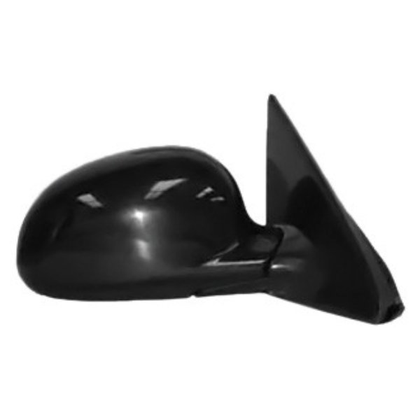SHE2909-310-2 Right Hand Manual View Door Mirror for 1992-1995 Honda Civic Coupe & Hatchback - Gloss Black