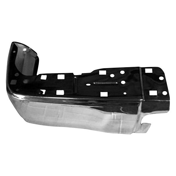 SHE8127-91AQ-1 CAPA Rear Left Hand Outer Bumper Extension for 2014-2016 Toyota Tundra - Chrome