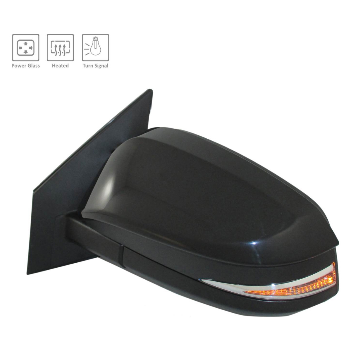 SHELXNX3015A-300-1 Left Hand Outer Rear View Mirror for 2016-2018 Toyota RAV4 LE-LTD-XLE