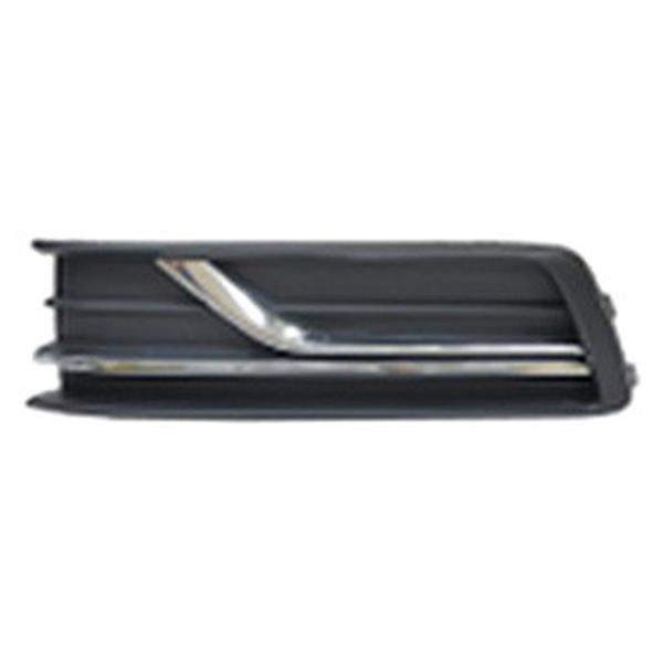 SHE9537-95A-1 Left Hand Front Outer Bumper Insert for 2016-2019 Volkswagen Passat