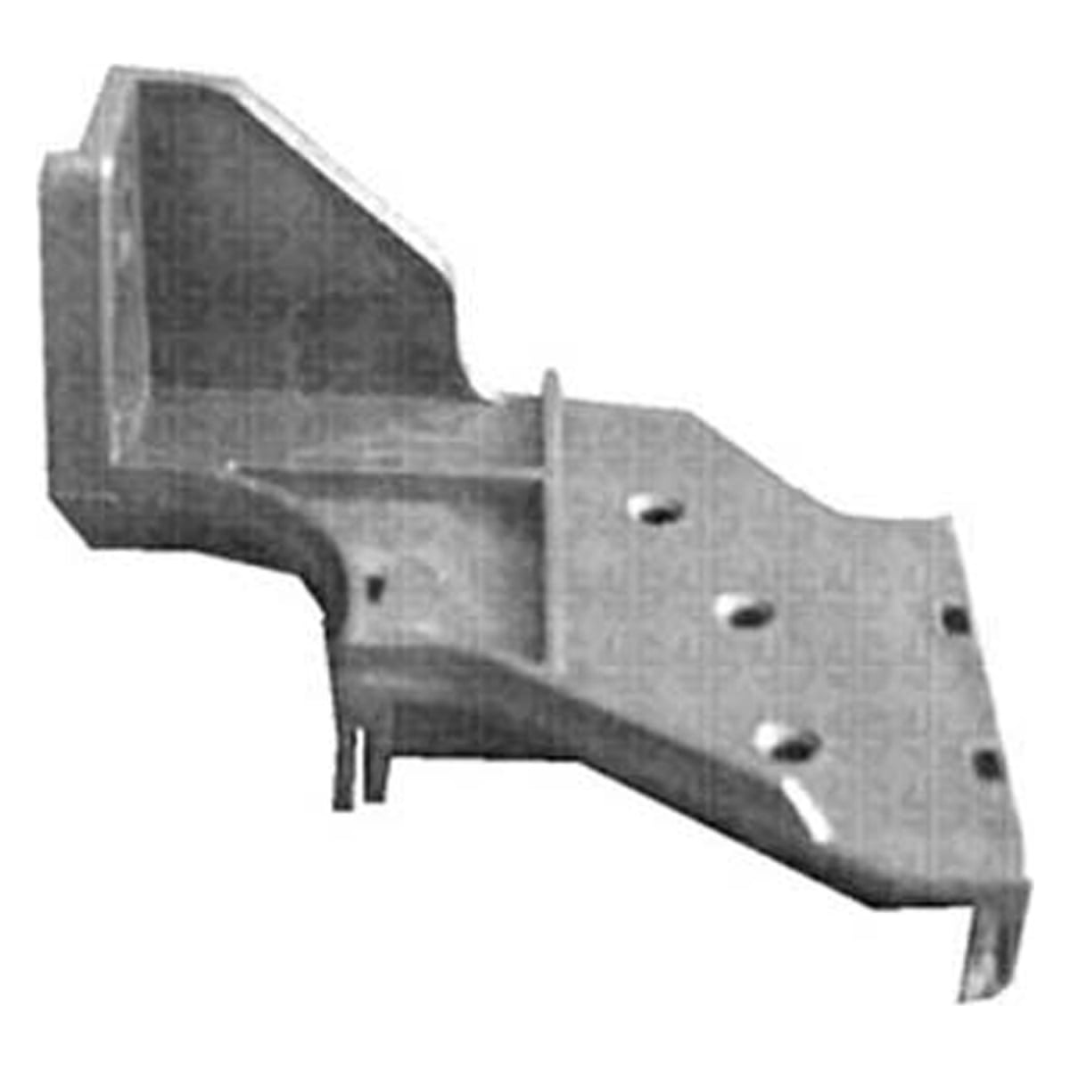 SHE8123-84E-2 Right Hand Front Bumper Cover Support for 1998-2000 Toyota Tacoma 4WD & 2WD PreRunner