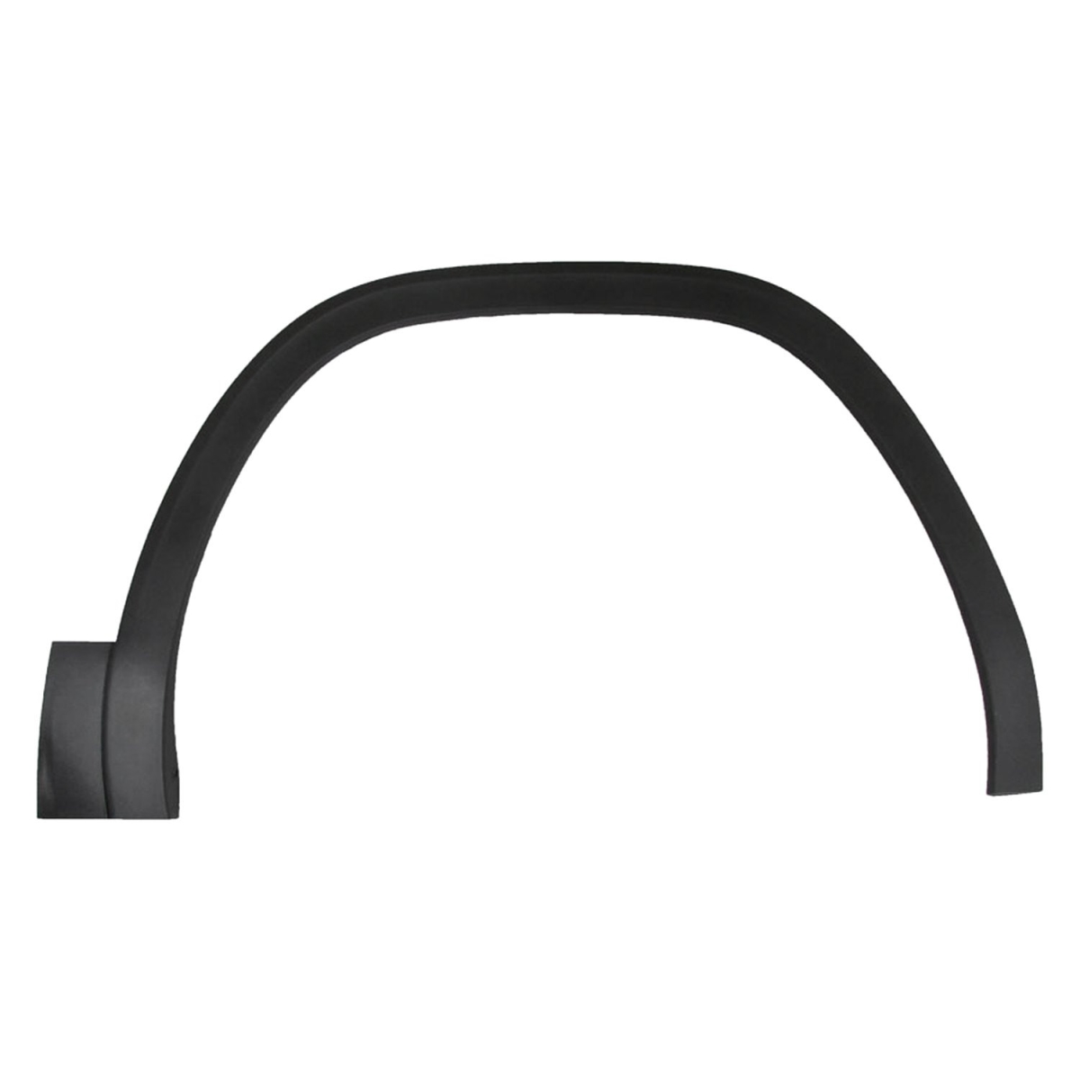 SHEVWATLA18-92MQ-2 CAPA Right Front Wheel Opening Molding for 2018-2020 Volkswagen Atlas - Black