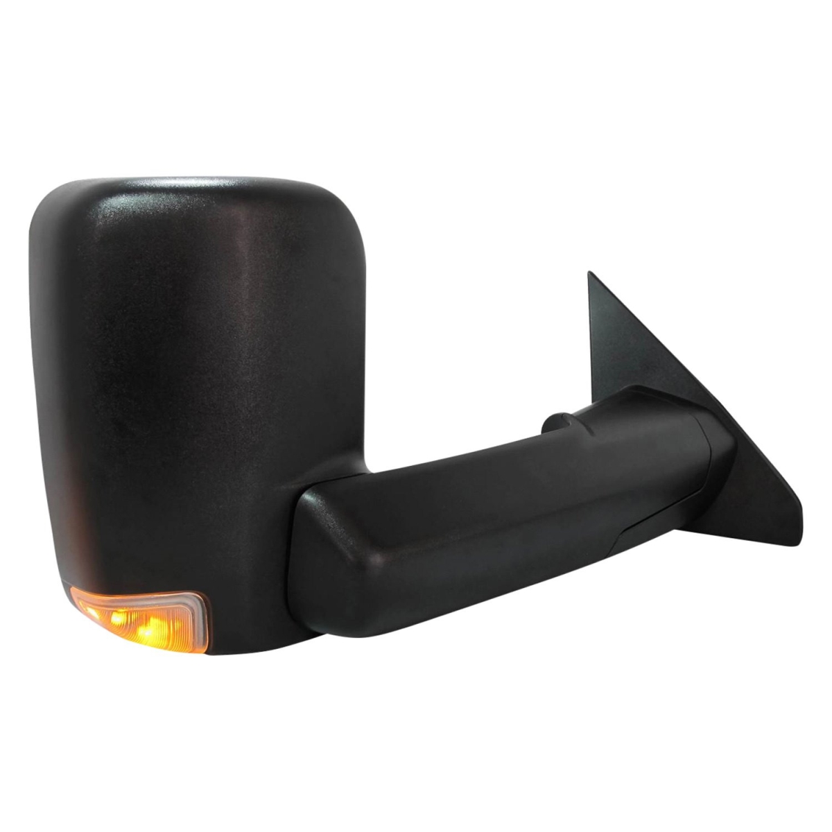 SHECH150019-300R Right Hand Outside Rear View Mirror for 2019-Current Ram 1500 - Black Trim