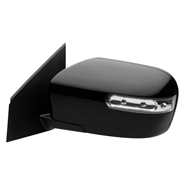 SHE3479-300-1 Left Hand Outer Rear View Power Mirror for 2007-2009 Mazda CX-9 - Brilliant Black
