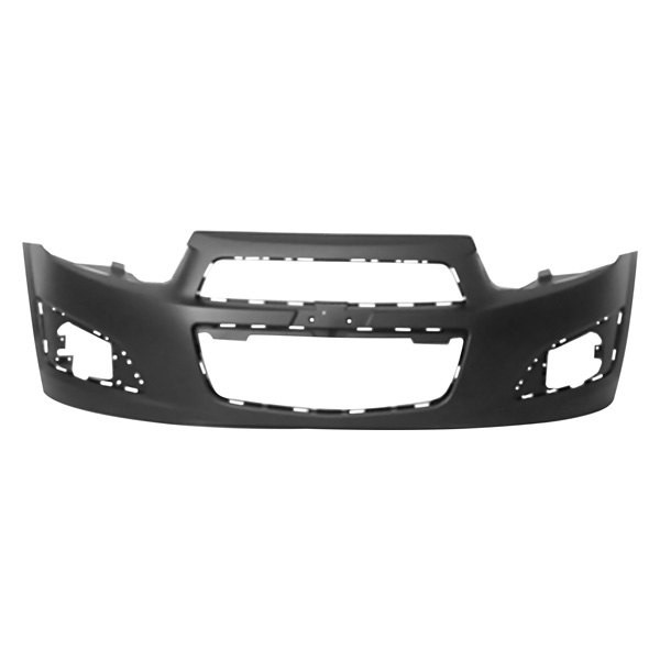 SHE602B-87QU CAPA Front Prime Bumper Cover for 2012-2016 Chevrolet Sonic LS-LT & LTZ