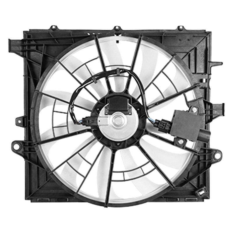 SHE678A-421U Radiator Cooling Fan Assembly for 2013-2015 Cadillac ATS