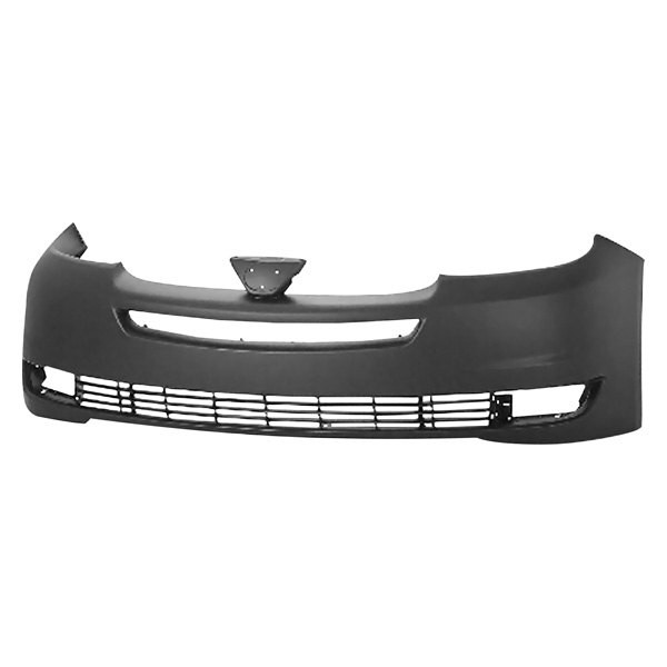 SHE8187A-87-0 Front Prime Bumper Cover for 2004-2005 Toyota Sienna