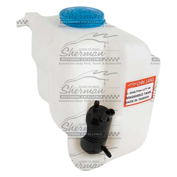 SHE8171-600W-0 Windshield Washer Tank Assembly for 1988-1992 Toyota Corolla