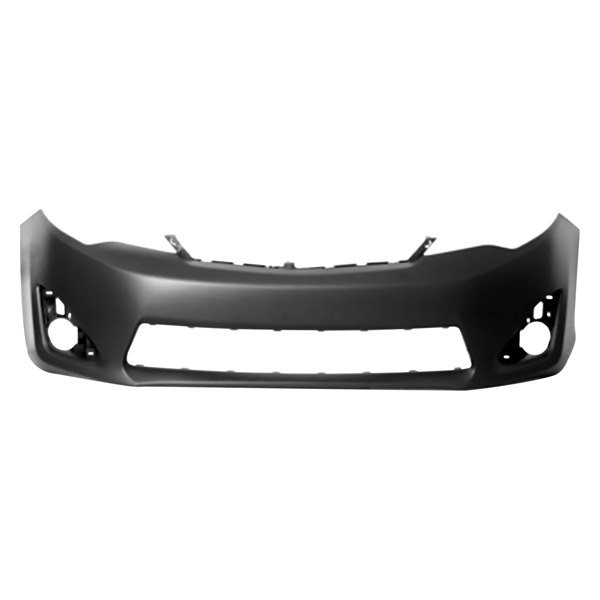 SHE8154A-87-0 Front Prime Bumper Cover for 2012-2014 Toyota Camry L-LE-XLE-Hybrid