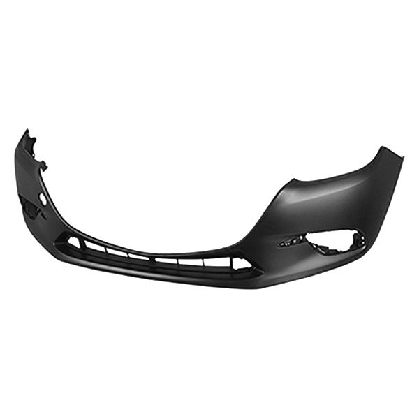SHEMA316-87Q-0 CAPA Front Prime Bumper Cover for 2017-2018 Mazda 3