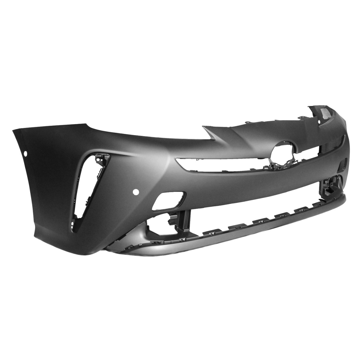 SHETOPRIU19A-87Q-0 CAPA Front Prime Bumper Cover for 2019-Current Toyota Prius