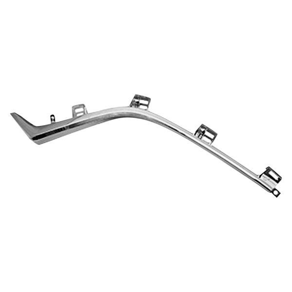 SHEMA316-98BMQ-1 CAPA Left Hand Lower Grille Molding for 2014-2016 Mazda 3 - Chrome