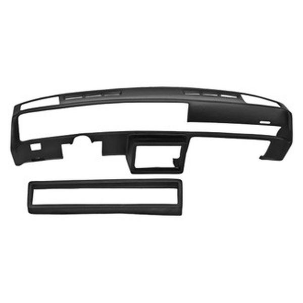 SHE798-43SET Dash Cover for 1978-1988 Oldsmobile Cutlass - Black - 2 Piece