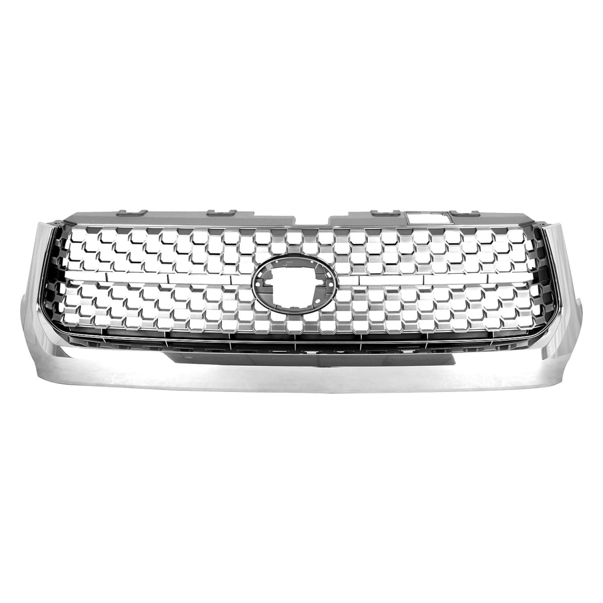 SHETOTUND18B-99Q-0 CAPA Grille Assembly with Chrome Surround for 2018-2021 Toyota Tundra