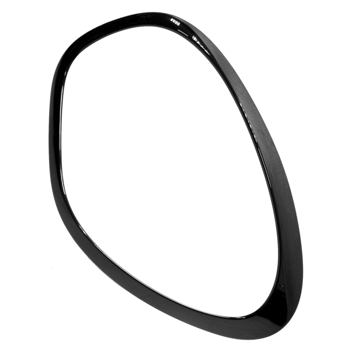 SHE3602-23D-1 Left Hand Headlamp Retaining Ring for 2011-2016 Mini Cooper Countryman R60 - Black