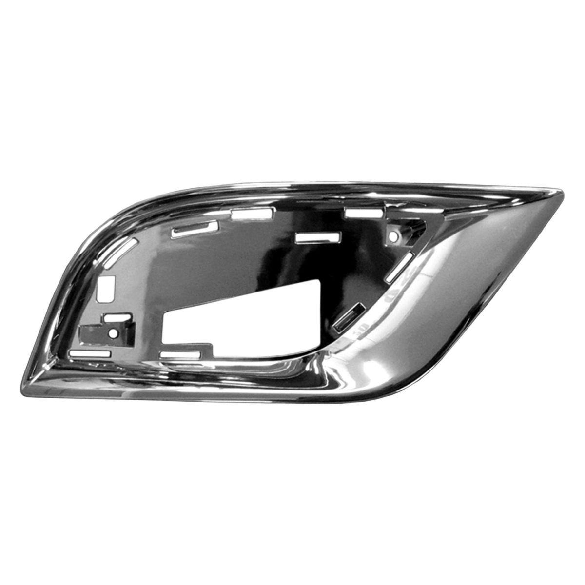 SHE088-95ER Right Hand Front Outer Bumper Insert for 2017-2020 Jeep Grand Cherokee Summit - Chrome
