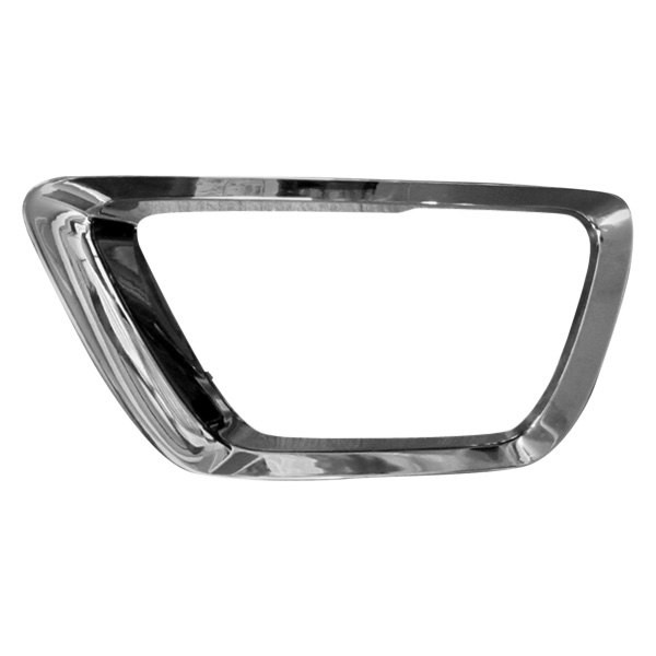 SHEGMCOLO15-95L Left Hand Front Bumper Insert Fog Lamp Molding for 2015-2020 Chevrolet Colorado - Chrome