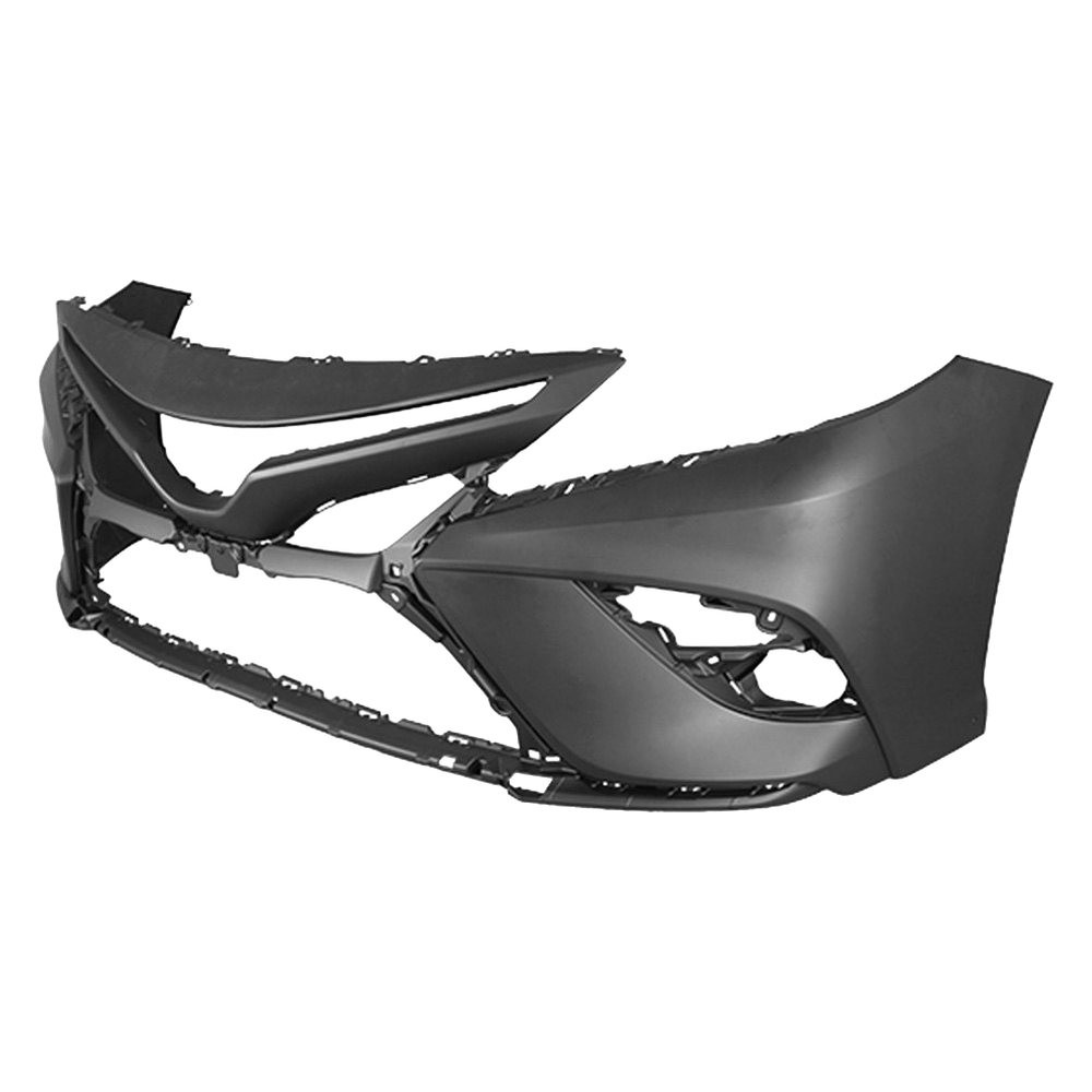 SHETOCAMR21-87-0 CAPA Front Prime Bumper Cover for 2018-Current Toyota Camry TRD