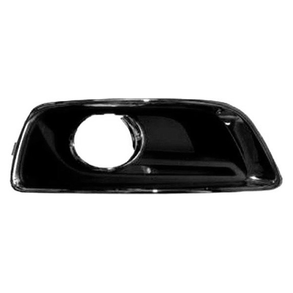 SHE713-127BR Right Hand Front Bumper Insert for 2013-2016 Chevrolet Malibu-Malibu Hybrid - Textured Black