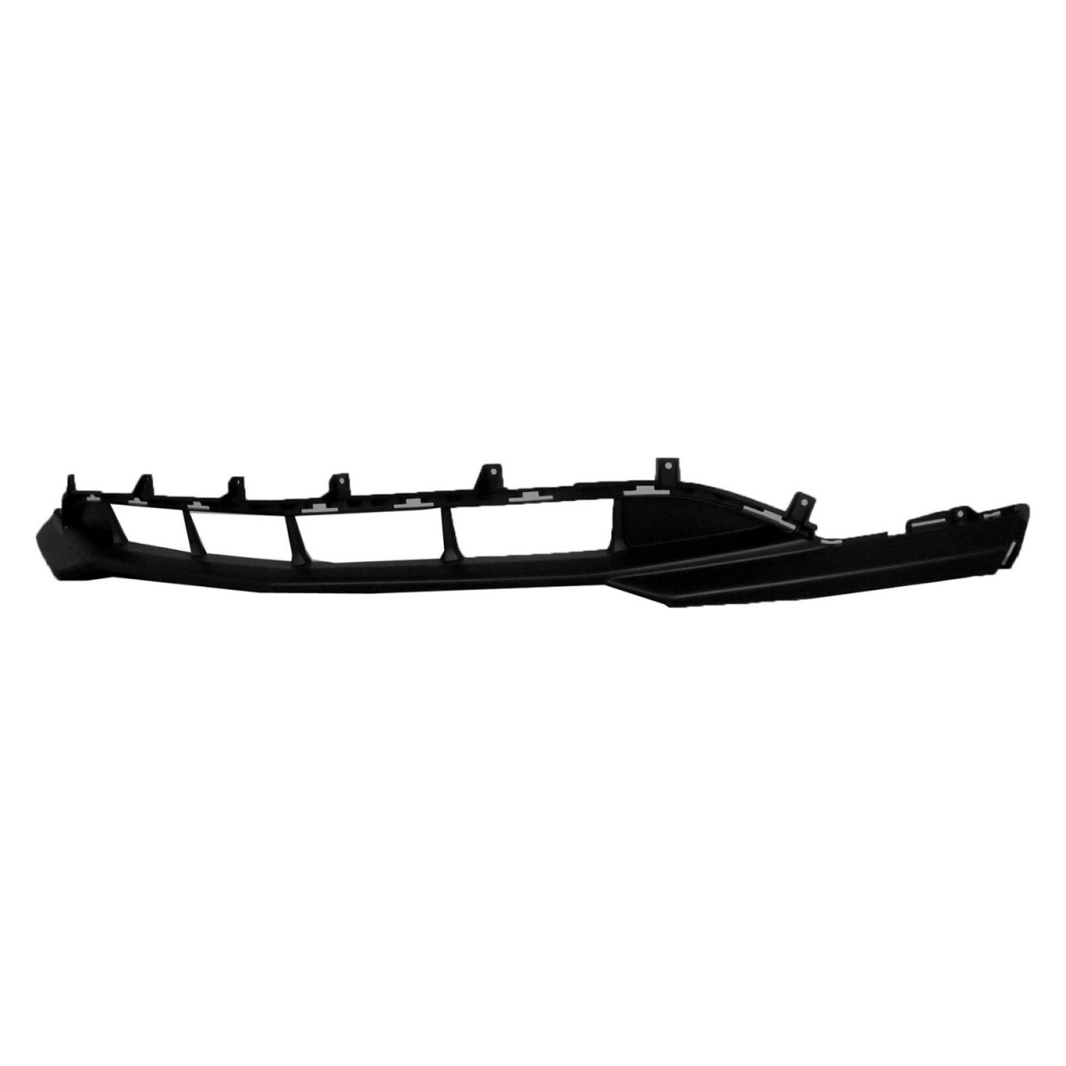 SHE714-87BU Front Lower Textured Bumper Cover for 2016-2018 Chevrolet Malibu & Malibu Hybrid - Dark Gray