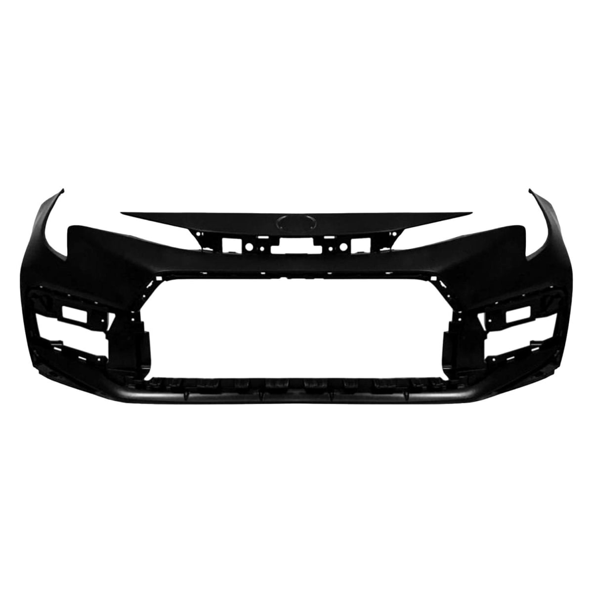 SHETOCORO20A-87Q-0 CAPA Front Prime Bumper Cover for 2020-Current Toyota Corolla SE & XSE Sedan