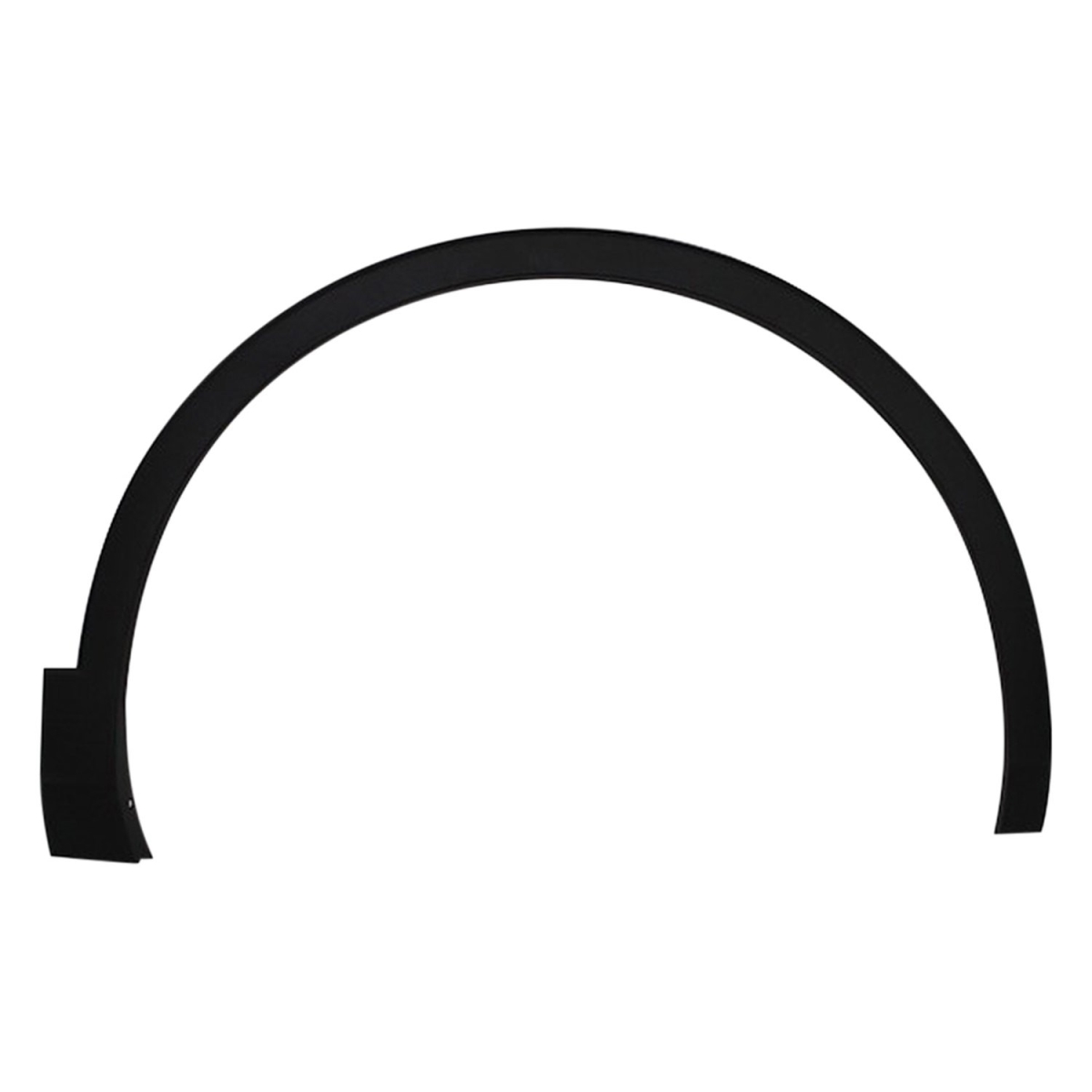 SHEVWTIGU18-92MQ-2 CAPA Right Front Wheel Opening Molding for 2018-2021 Volkswagen Tiguan Except R-Line - Textured Black