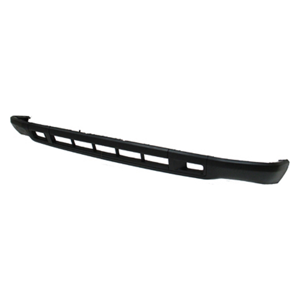 SHEFOE15008-22CQU CAPA Textured Front Bumper Valance for 2008-2014 Ford E-150 - Black